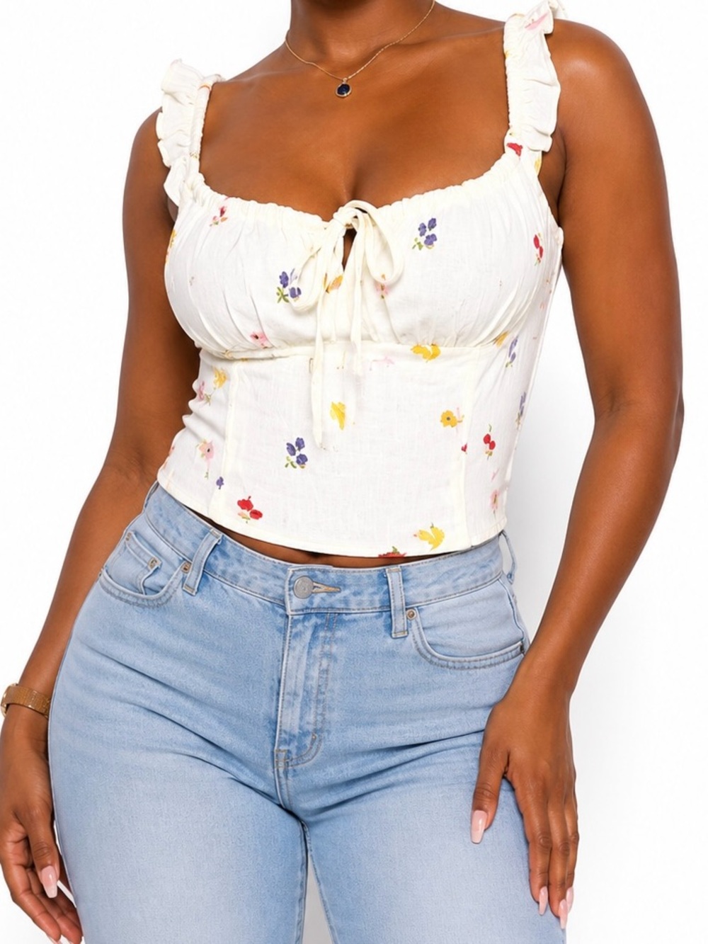 Daisy street white floral